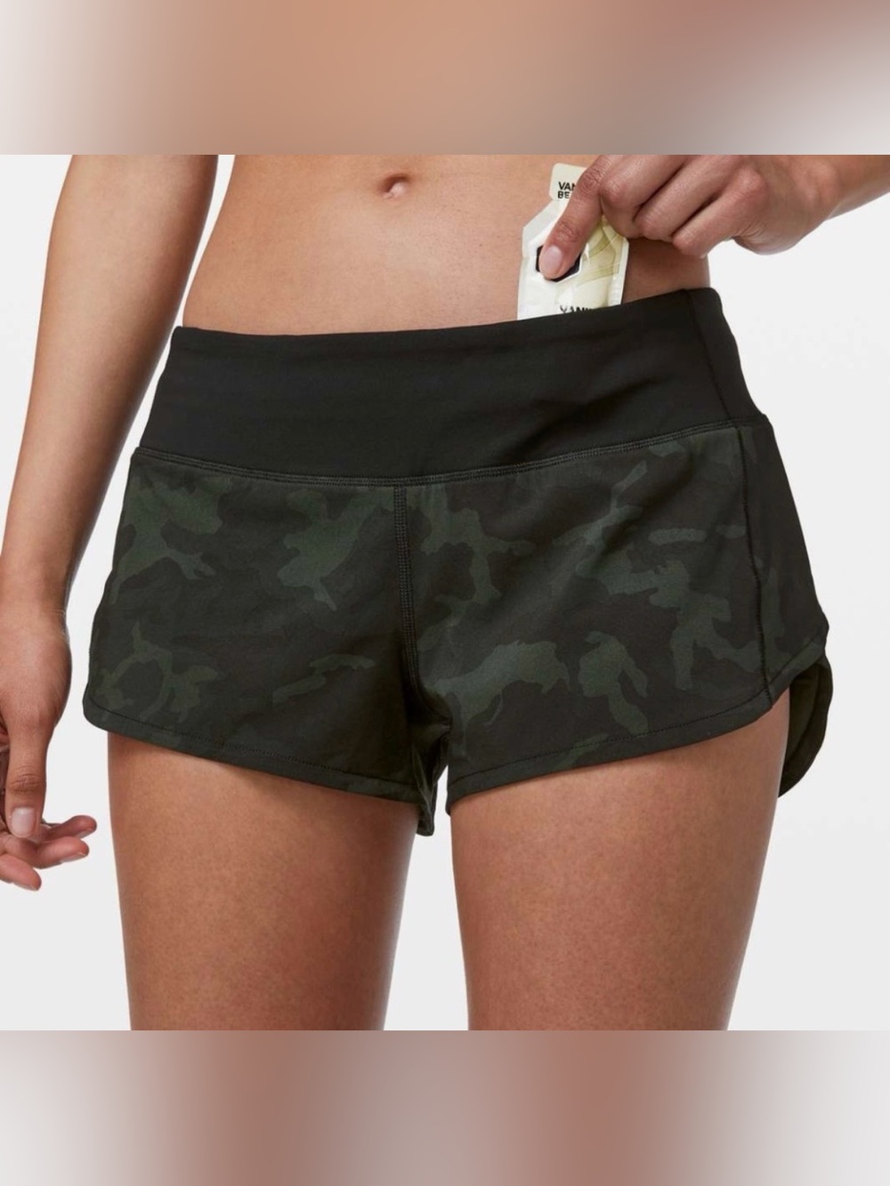 lululemon athletica 💦 speed shorts CAMO